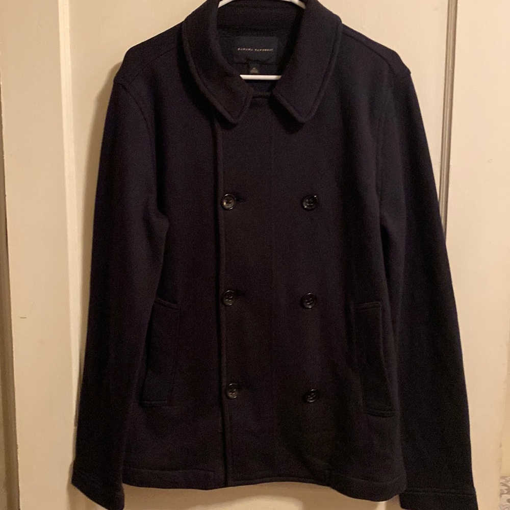 Men’s Light weight Banana Republic Pea Coat